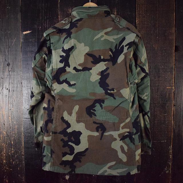 80's U.S.ARMY M-65 ウッドランドカモ フィールドジャケット 3rd S-R