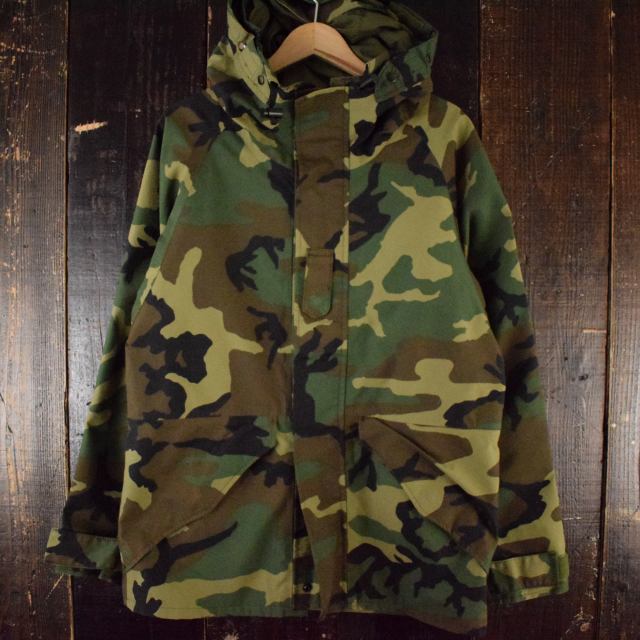 90's U.S.MILITARY ECWCS ウッドランドカモ パーカ SMALL-REGULAR