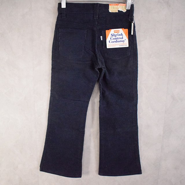 80年代 リーバイス アメリカ製 コーデュロイ 紺 ネイビー キッズサイズ 子供服 デッドストック 未使用 ヴィンテージ古着屋feeet 通販 名古屋 大須 メンズ