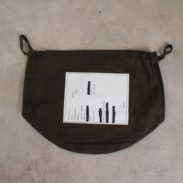 U.S. ARMY PERSONAL EFFECTS BAG