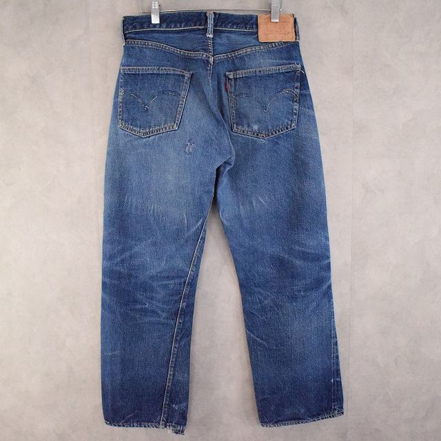 60's LEVI'S 501XX 紙パッチ最終モデル BIGE デニムパンツ W30