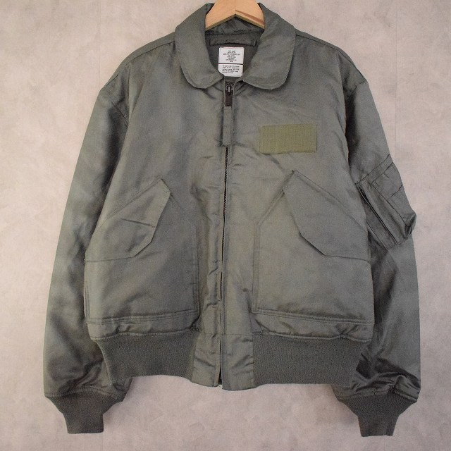 90's U.S.AIR FORCE by ALPHA INDUSTRIES CWU-45/P Flight Jacket LARGE