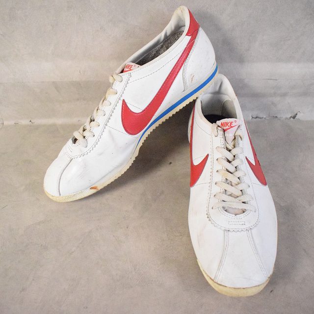 80年代 ナイキ スポーツ 白 赤 ブラジル製 靴 スニーカー ｜ヴィテージ ...