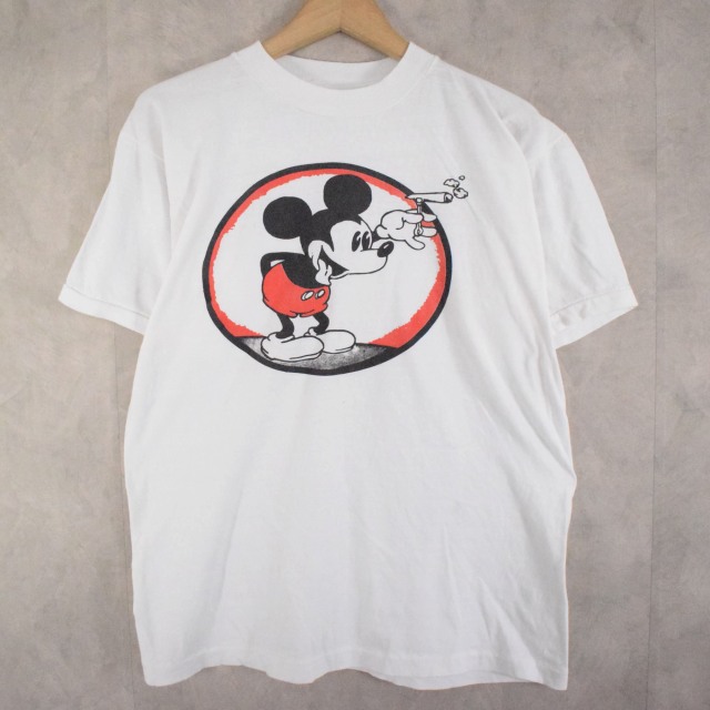 カットソー パロディ ミッキーマウス Vintage ヴィンテージ oz28K-m31795303327 Tシャツ Mickey ルカリ
