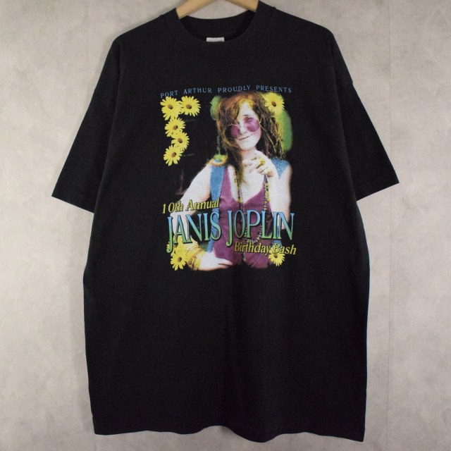 90's Janis Joplin ロックシンガーTシャツ XL