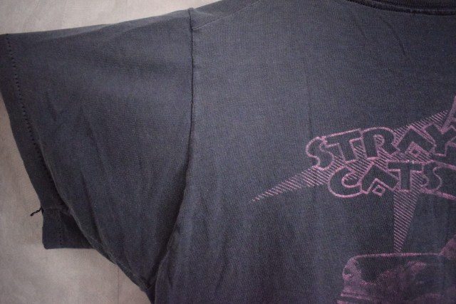 ヴィンテージ VINTAGE  80s  STRAY CATS/ストレイキャッツ 1982 US TOURTシャツ メンズ XL