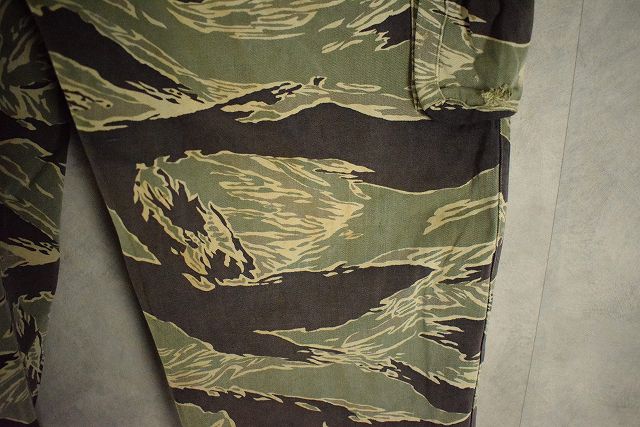 60's ベトナム戦タイガーカモ ''John Wayne'' pattern カーゴパンツ W33