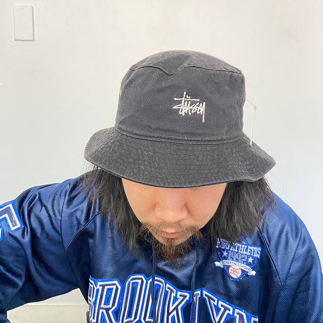 90's STUSSY USA製 ハット LARGE/X-LARGE - ハット