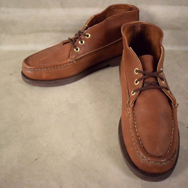 Russell Moccasin USA製 レザーモカシンシューズ