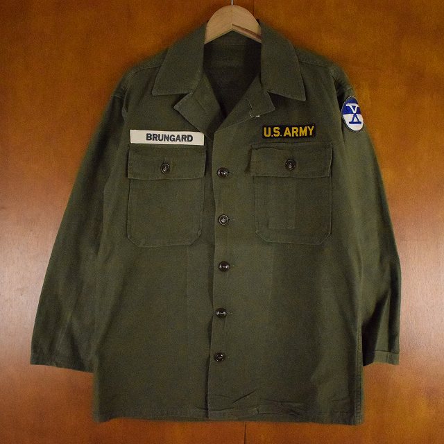 50's U.S.ARMY Utility Shirt 1st LARGE