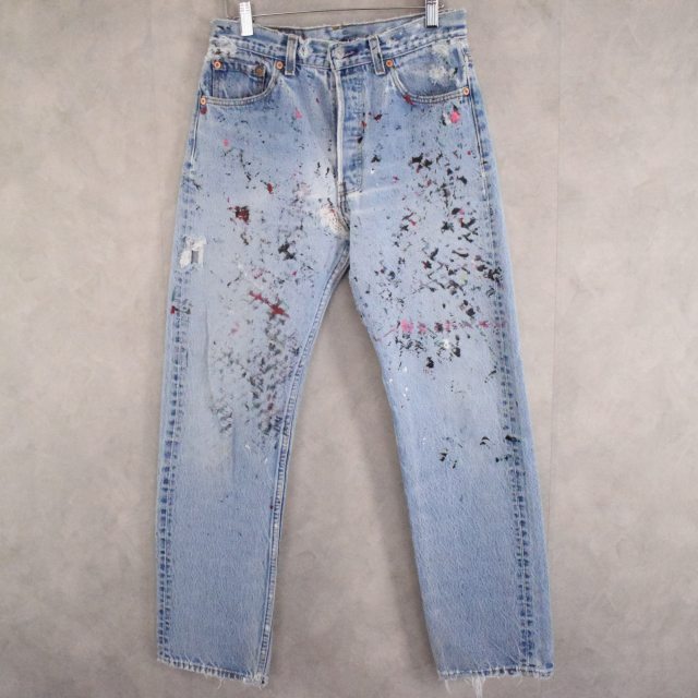 90年代 リーバイス アメリカ製 ペンキ ペイント 加工 ジーンズ ジーパン ヴィテージ古着屋feeet 通販 名古屋 大須 メンズ 90年代 リーバイス アメリカ製 ペンキ ペイント 加工 ジーンズ ジーパン ヴィテージ古着屋feeet 通販 名古屋 大須 メンズ