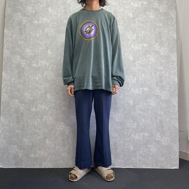 NEATx poggy the man フレアパンツ
