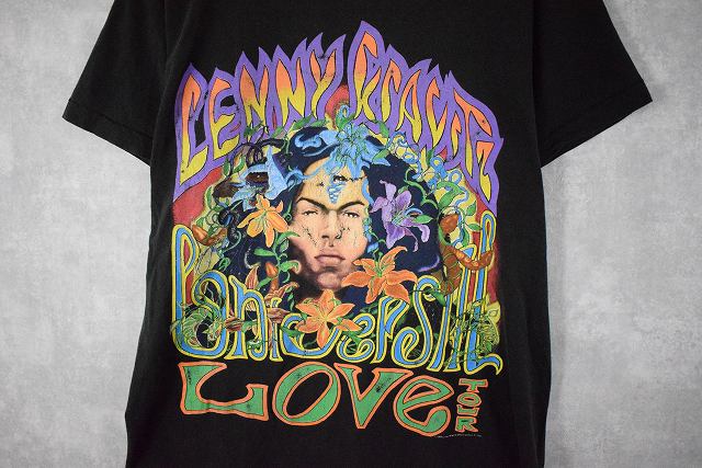 最安 読み方 90年代 音楽 Tシャツ プリント ラブツアー レニー・クラヴィッツ ミュージシャン