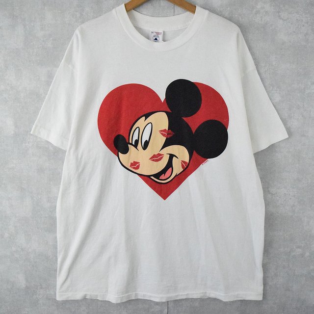 90s Disney ミッキー WEB SIGHT vtg Tシャツ スパイダー