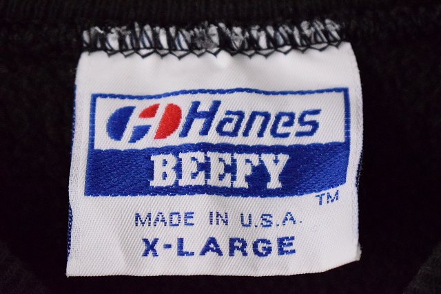 90年代 ヘインズ Hanes HEAVYWEIGHT 刺繍 スウェットシャツ トレーナー USA製 メンズXXL ヴィンテージ /eaa326765