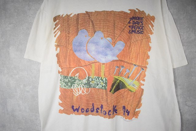 90's WOODSTOCK 94 USA製 ロックフェスティバルTシャツ XL