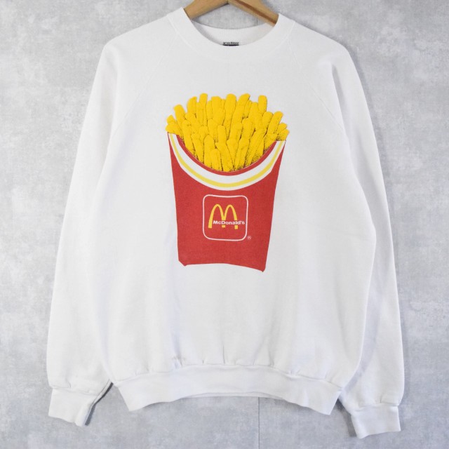 90年代 アメリカ製 マクドナルド 企業 トレーナー ビンテージ古着屋feeet 通販 名古屋 大須 メンズ 90年代 アメリカ製 マクドナルド 企業 トレーナー ビンテージ古着屋feeet 通販 名古屋 大須 メンズ