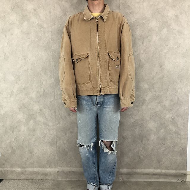 90年代 ディッキーズ コットン ジャケット キャメル ビンテージ古着屋Feeet 通販 名古屋 大須 メンズ