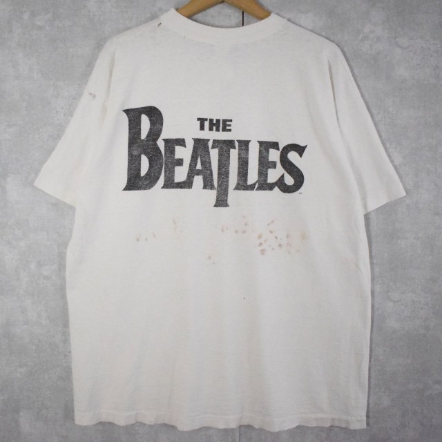 us vintage cardigan & Beatles T shirt.