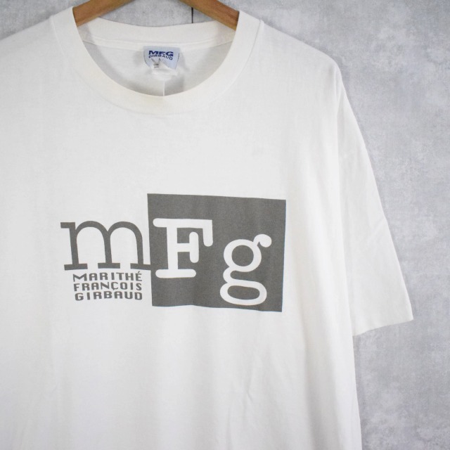 90's MARITHE＋FRANCOIS GIRBAUD USA製 ロゴプリントTシャツ L