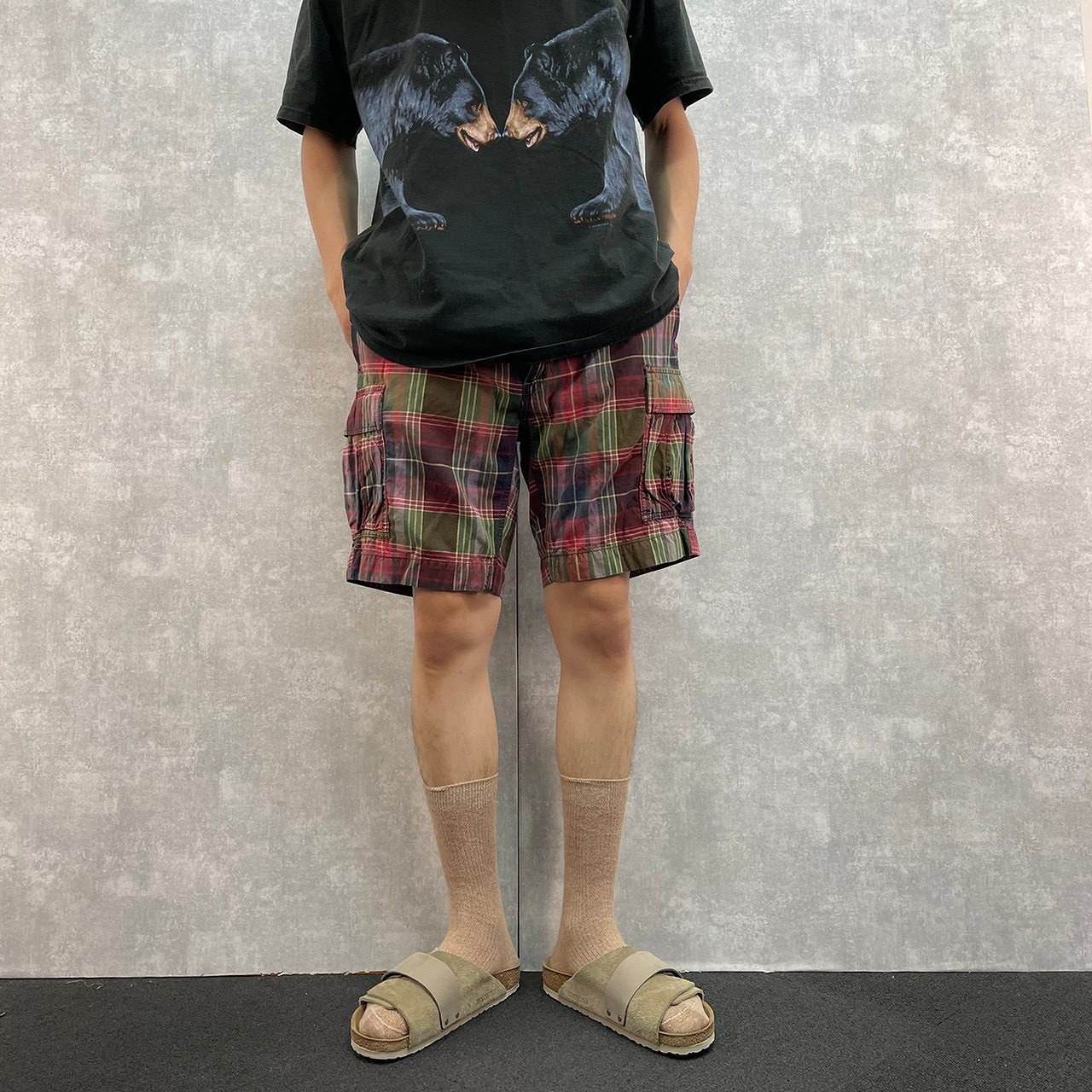 ポロラルフローレン コットン チェック カーゴ ショートパンツ ハーフパンツ | ビンテージ古着屋Feeet 通販 名古屋 大須 メンズ ポロラルフローレン コットン チェック カーゴ ショートパンツ ハーフパンツ | ビンテージ古着屋Feeet 通販 名古屋 大須 メンズ