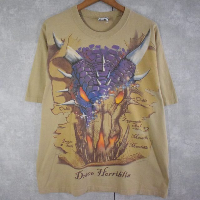 90s Vintage Dragon Tシャツ