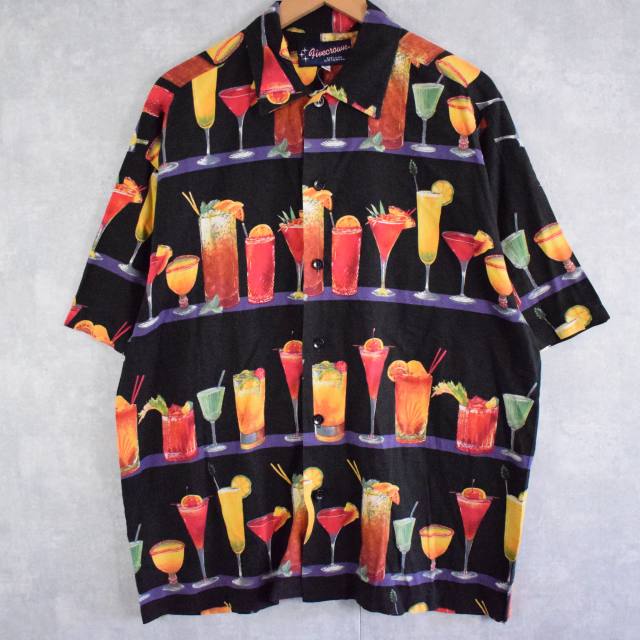 90s 90年代 アメリカ製 総柄 半袖| ビンテージ古着屋Feeet 通販 名古屋 