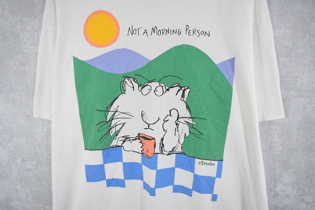 【ボブハリソン】90's デザインTシャツ 猫 ねこ ナッシュビル アニマル