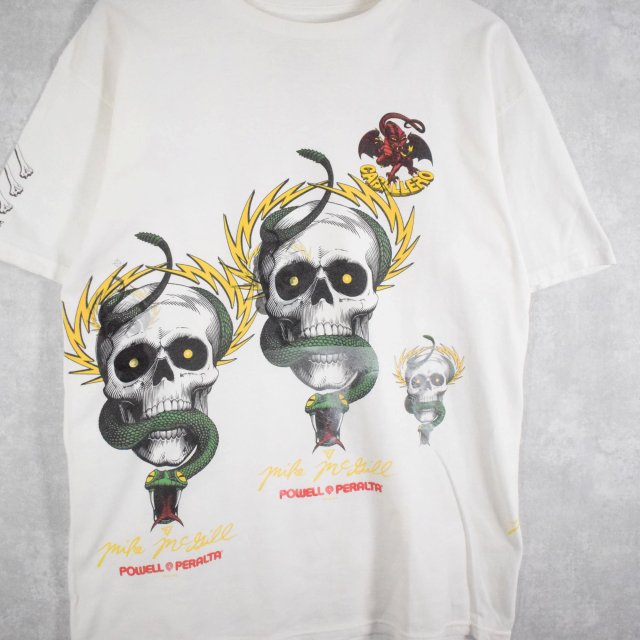 本物 ビンテージ パウエル Powell peralta Tシャツ レア - その他スポーツ