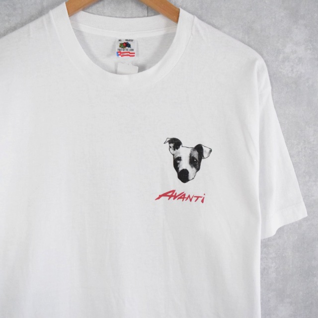 90年代 90s アメリカ製 イヌ 動物 アニマル 白ホワイト｜ヴィテージ 