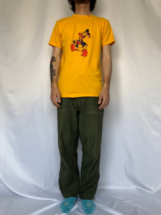 80s 80年代 ディズニー ドナルド アヒル 鳥 ヴィテージ古着屋feeet 通販 名古屋 大須 メンズ 80s 80年代 ディズニー ドナルド アヒル 鳥 ヴィテージ古着屋feeet 通販 名古屋 大須 メンズ