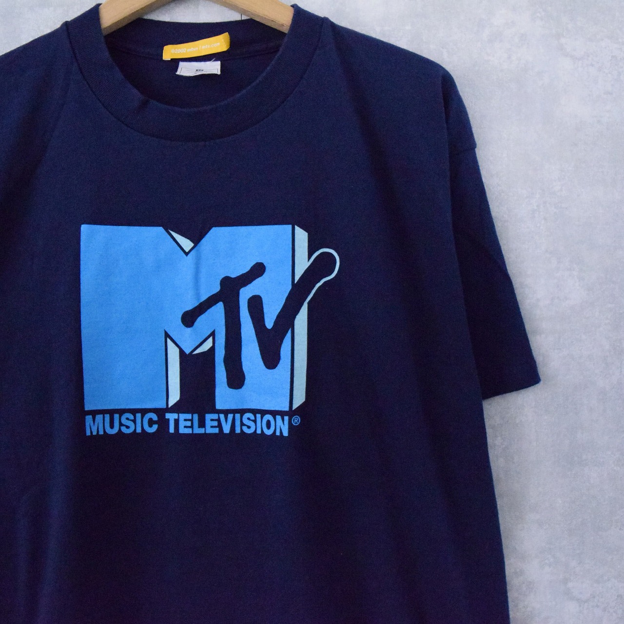 2002 MTV ロゴプリントTシャツ XL