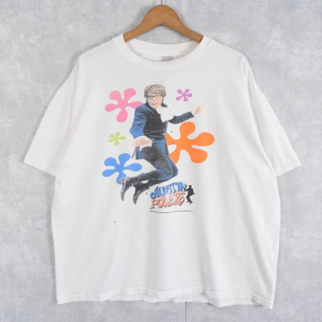 90's Austin Powers コメディ映画Tシャツ XL