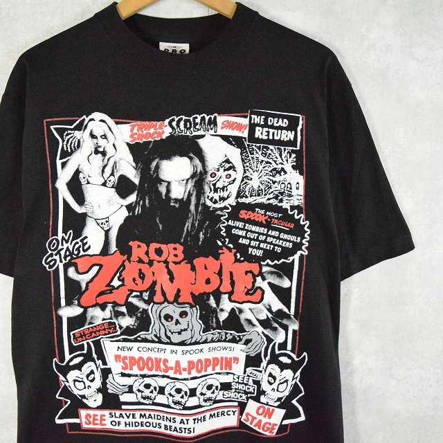 【SALE】Rob Zombie ヘヴィメタルバンドTシャツ M