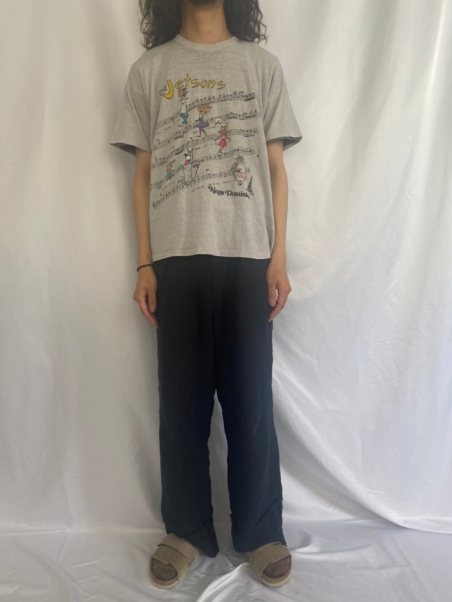 80年代 80s 宇宙家族ジェットソン アメリカ製 グレー ヴィテージ古着屋feeet 通販 名古屋 大須 メンズ