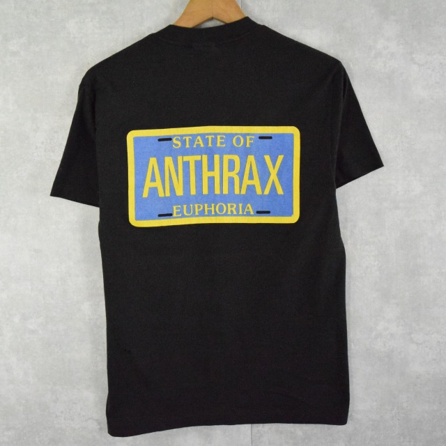 80s ビンテージ ANTHRAX アンスラックス バンドTシャツ バンドT
