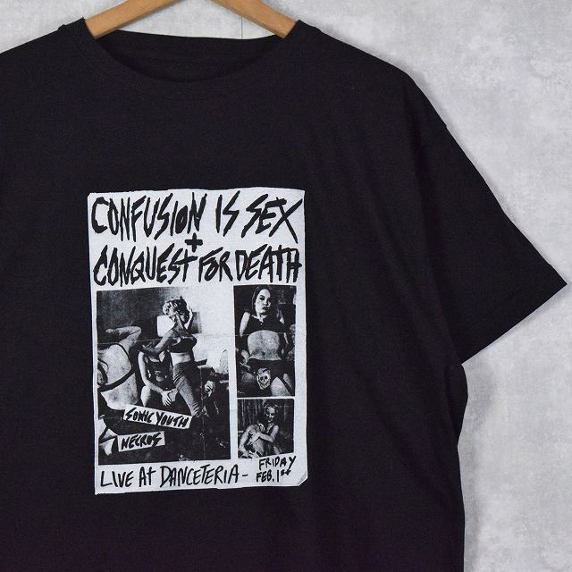 90s SONIC YOUTH tシャツ confusion is sex