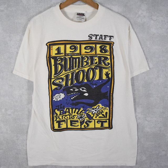 1998 BUMBER SHOOT ミュージックフェスティバルTシャツ L