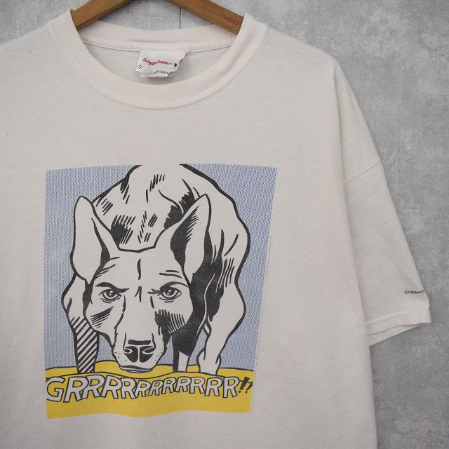 2000年代 2000 リキテンスタイン ポップアートTシャツ 芸術