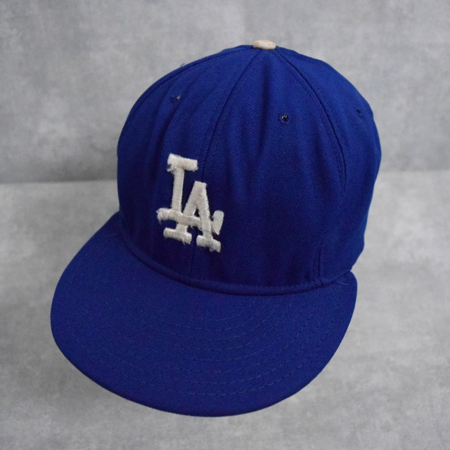 90s 90年代 アメリカ製 メジャーリーグ 野球 帽子 青 ブルー 