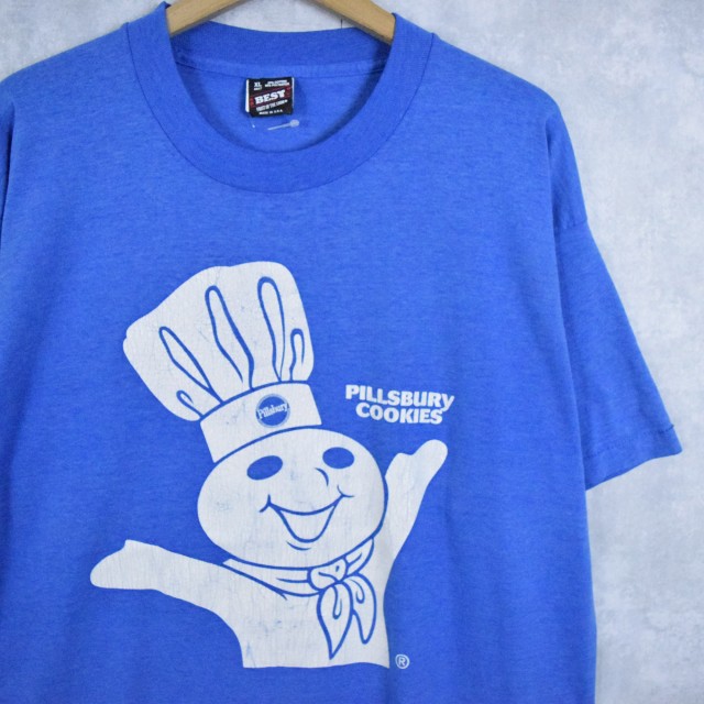 90's Pillsbury Doughboy USA製 キャラクタープリントTシャツ XL