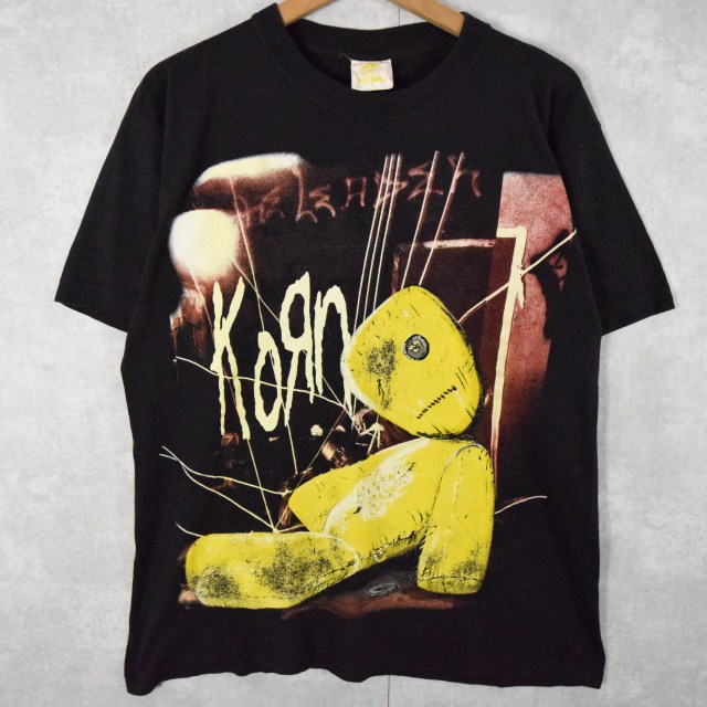 肩幅58袖丈23激レア 1999年製 コーン Korn ヴィンテージ Tシャツ issues