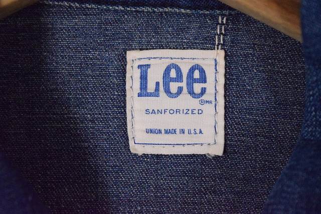 70年代 70s リー アメリカ製 インディゴ | ビンテージ古着屋Feeet 通販 