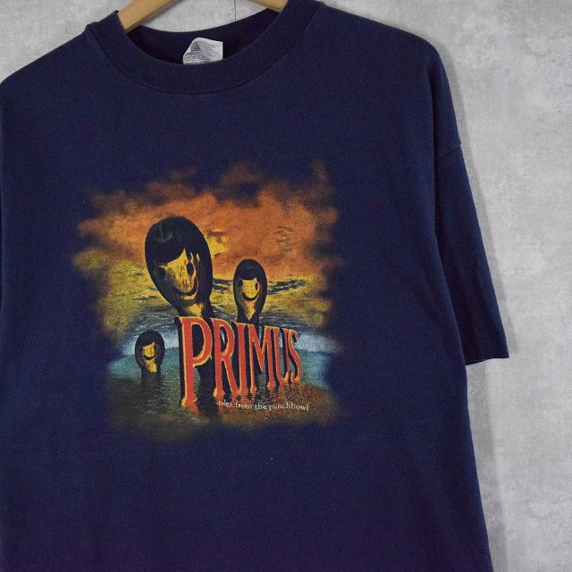 90s PRIMUS ビンテージ Tシャツ バンド made in usa着丈約66cm