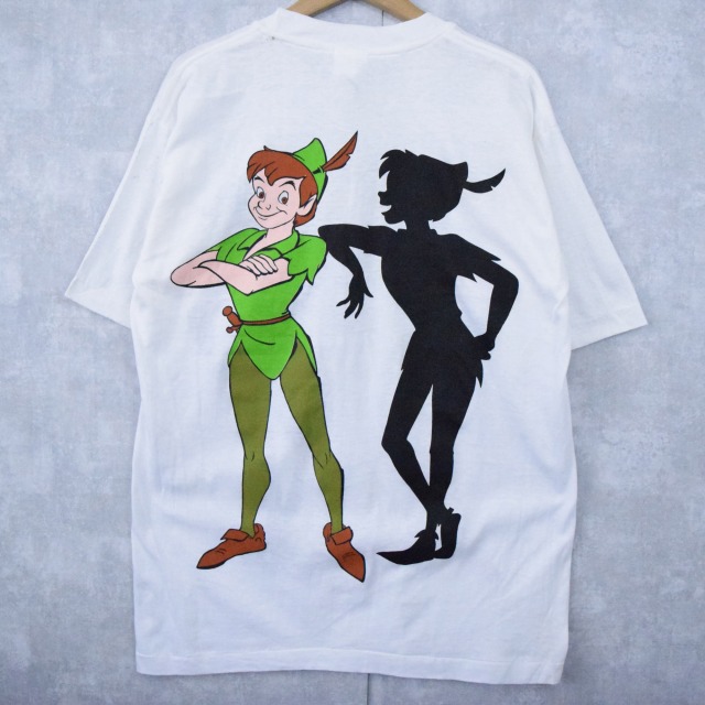 90s Disney フック船長 Peter Pan ピーターパン Tシャツ