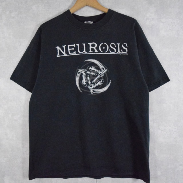 【SALE】90's〜 NEUROSIS メタルバンドTシャツ XL