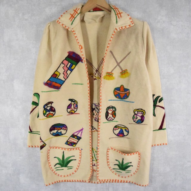 vintage 刺繍 ジャケット-