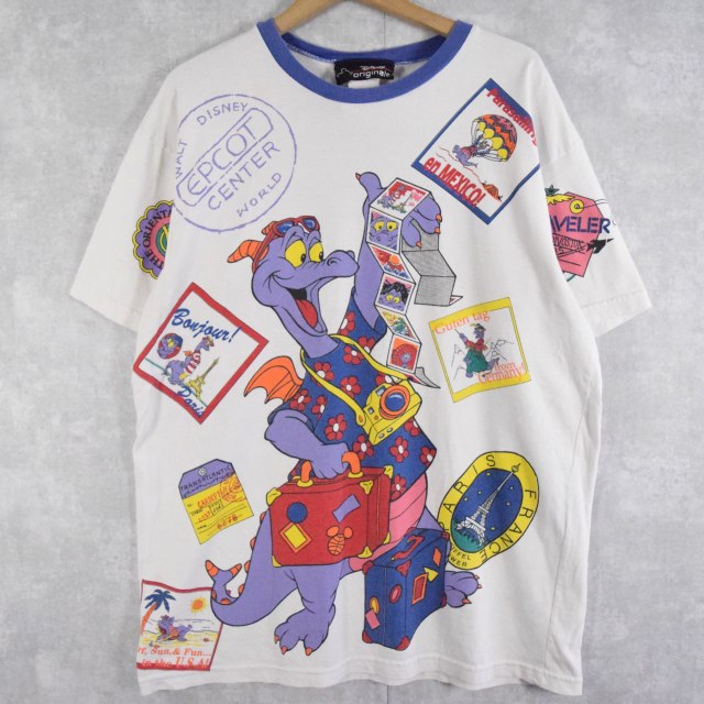 USA製　Disney フィグメント　tシャツ キャラクター　レア　XL