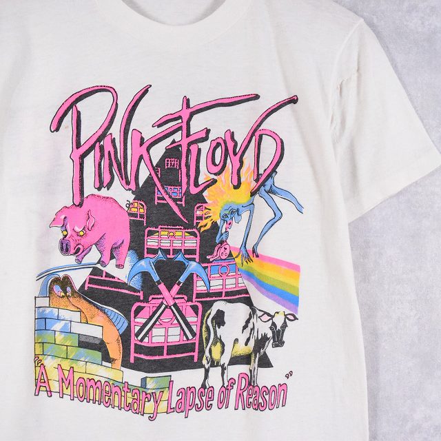 80s PINK FLOYD ピンクフロイド 鬱 ヴィンテージ ツアー ロックT 