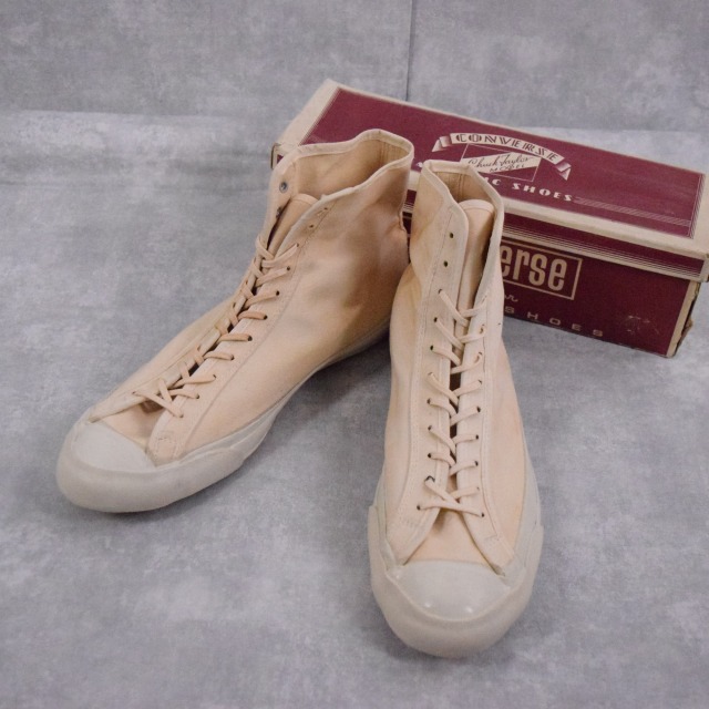 50年代 コンバース チャックテイラー キャンバス 白 ホワイト 靴